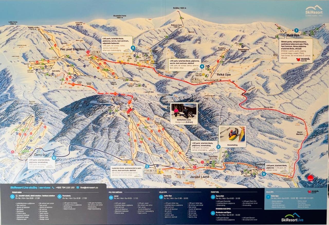 Family 2 Bedroom Ski&Bike Apartment With Terrase Johannisbad Exterior foto